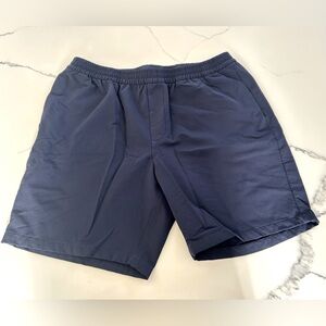 Outdoor Voices Navy Blue Men’s Shorts